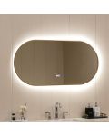 LED Огледало за стена Inter Ceramic - ICL 1833, 60 x 120 cm, златисто - 1t