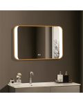 LED Огледало за стена Inter Ceramic - ICL 1824, 60 x 90 cm, златисто - 1t