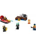 Конструктор Lego City - Начален комплект за пожарна станция (60106) - 5t
