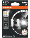 LED Автомобилни крушки Osram - LEDriving, SL, Amber, W5W, 1W, 2 броя, жълти - 1t