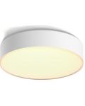 LED плафон Philips - Hue Enrave, S, IP20, 9.6W, dimmer, бял - 1t