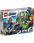 Конструктор Lego Marvel Super Heroes - Avengers: нападение с мотоциклет (76142) - 1t