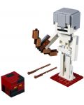 Конструктор Lego Minecraft - Голяма фигурка скелет с куб от магма (21150) - 5t
