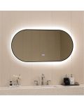 LED Огледало за стена Inter Ceramic - ICL 1832, 60 x 120 cm, черно - 1t