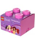 Кутия за съхранение Lego Friends - Розова - 1t