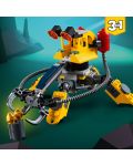 Конструктор LEGO Creator 3 в 1 - Подводен робот (31090) - 4t