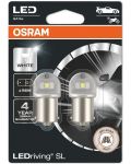 LED Автомобилни крушки Osram - LEDriving, SL, R5W, 0.5W, 2 броя, бели - 1t
