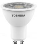LED крушка за луна Toshiba - GU10, 5.5=63W, 450 lm, 3000K - 1t
