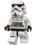 Настолен часовник Lego Wear - Star Wars,  Stormtrooper, с будилник - 2t