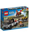 Конструктор Lego City - Състезателен отбор с ATV (60148) - 1t