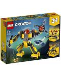 Конструктор LEGO Creator 3 в 1 - Подводен робот (31090) - 1t