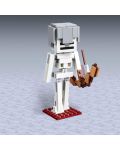 Конструктор Lego Minecraft - Голяма фигурка скелет с куб от магма (21150) - 3t