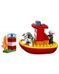 Конструктор Lego Duplo - Пожарникарска лодка (10591) - 4t