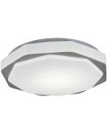 LED Плафон Rabalux - Dettora 71046, IP20, 230V, 18W, димируем, сив - 3t