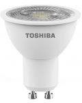 LED крушка за луна Toshiba - GU10, 4=50W, 345 lm, 3000K - 1t