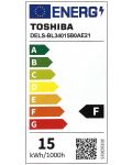 LED крушка Toshiba - 15=100W, E27, 1521 lm, 3000K - 3t