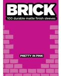 Legion Standard Size "Brick Sleeves" - Pretty in Pink (100) - 1t