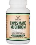 Lion's Mane Mushroom, 500 mg, 120 капсули, Double Wood - 1t