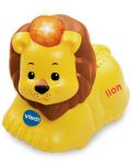 Детска играчка Vtech - Животни за игра, лъв - 1t