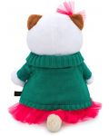 Плюшена играчка Budi Basa - Коте Ли-Ли, с плетена рокля, 24 cm - 3t