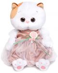 Плюшена играчка Budi Basa - Коте Ли-Ли, бебе, с рокля, 20 cm - 1t