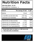 Liquid L-Carnitine + Chromium, малина, 450 ml, Everbuild - 2t