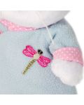 Плюшена играчка Budi Basa - Коте Ли-Ли, бебе, със синьо яке, 20 cm - 4t