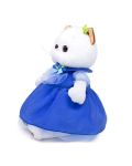 Плюшена играчка Budi Basa - Коте Ли-Ли, със синя рокля, 24 cm - 3t