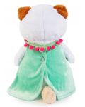 Плюшена играчка Budi Basa - Коте Ли-Ли, в рокличка, с чантичка-сърце, 27 cm - 3t