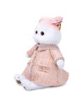 Плюшена играчка Budi Basa - Коте Ли-Ли, с розова рокличка, 24 cm - 3t