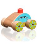 Дървена играчка за бутане Lucy&Leo - Многоцветна, със звуци - 2t