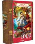 Пъзел в кутия-книга Master Pieces от 1000 части - Изгубена в Страната на чудесата - 1t