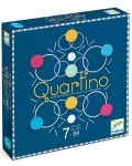 Логическа игра с цветни жетони Djeco, Quartino - 1t