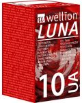 Luna Тест ленти за пикочна киселина, 10 броя, Wellion - 1t