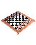 Луксозен шах Manopoulos - Staunton, черно и мед, 36 х 36 - 3t