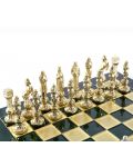 Луксозен шах Manopoulos - Ренесанс, зелени полета, 36 x 36 cm - 4t