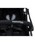 Лятна количка Hamilton - Magic Fold S1 Plus, Black - 8t