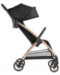 Лятна бебешка количка с автоматично сгъване KikkaBoo - Joy, Black - 3t