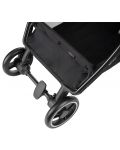Лятна бебешка количка с автоматично сгъване KikkaBoo - Joy, Dark Grey - 6t