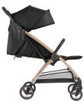 Лятна бебешка количка с автоматично сгъване KikkaBoo - Joy, Black - 4t