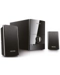 Аудио система Microlab - M-500U, 2.1, черна - 1t