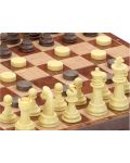 Магнитна игра Cayro - Шах и дама, средна (24 x 24) - 2t