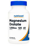 Magnesium Orotate, 120 капсули, Nutricost - 1t