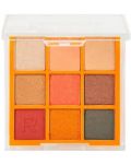 Makeup Revolution Neon Палитра сенки Orange Blaze, 9 цвята - 1t
