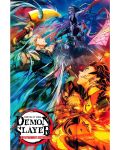 Макси плакат GB eye Animation: Demon Slayer - Key Art - 1t