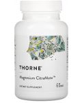 Magnesium CitraMate, 90 капсули, Thorne - 1t