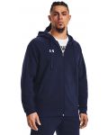 Мъжки суитшърт Under Armour - UA Rival Fleece FZ, син - 6t