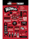 Макси плакат Pyramid - The Big Bang Theory (Infographic) - 1t