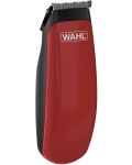 Машинка за подстригване Wahl - Home Pro 100 Combo, 1-25 mm, червена - 3t