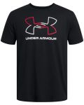 Мъжка тениска Under Armour - Foundation , черна - 1t